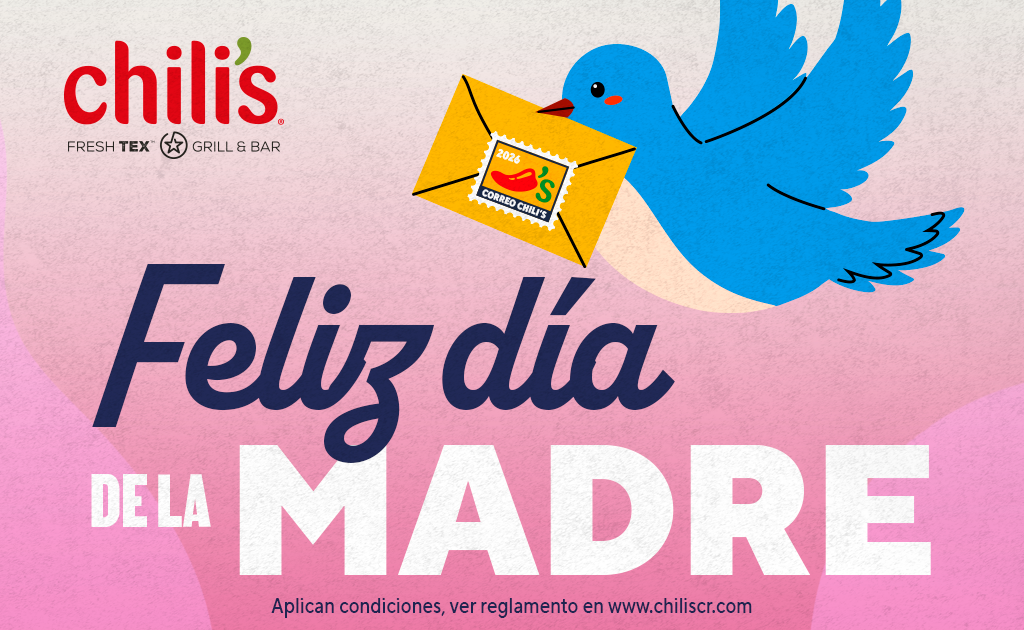 Diseño de giftcard Chili's Costa Rica