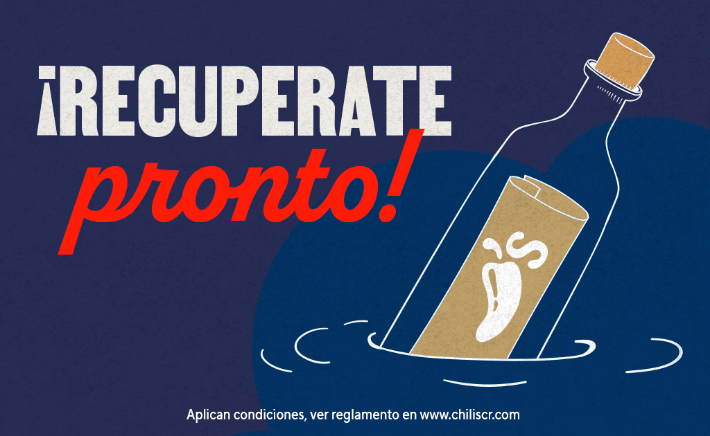 Diseño de giftcard Chili's Costa Rica