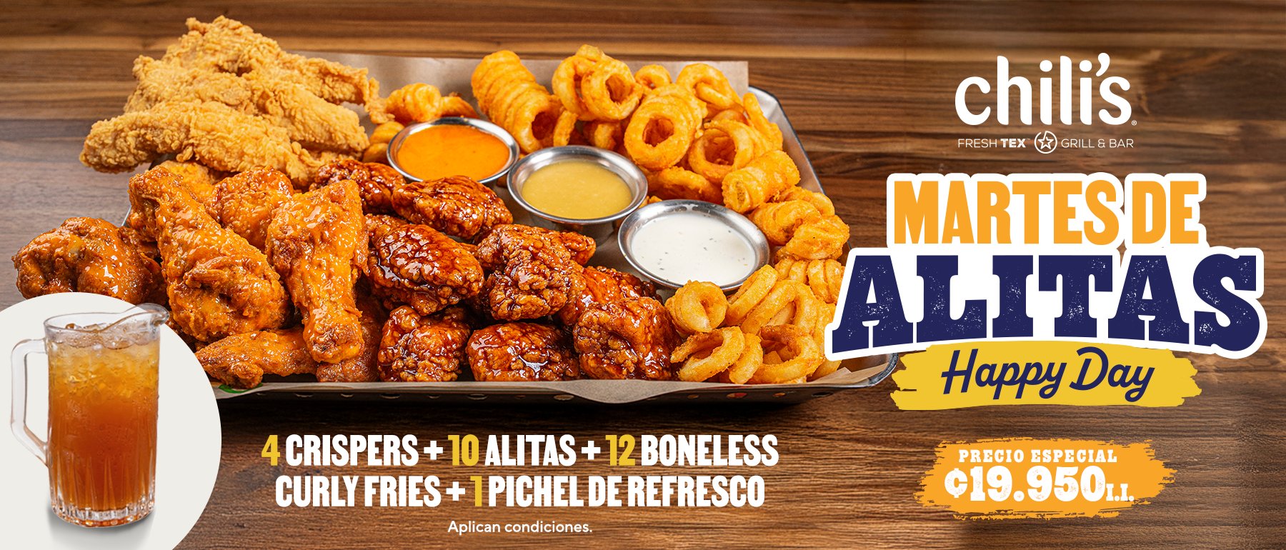 Promoción Chili's Costa Rica