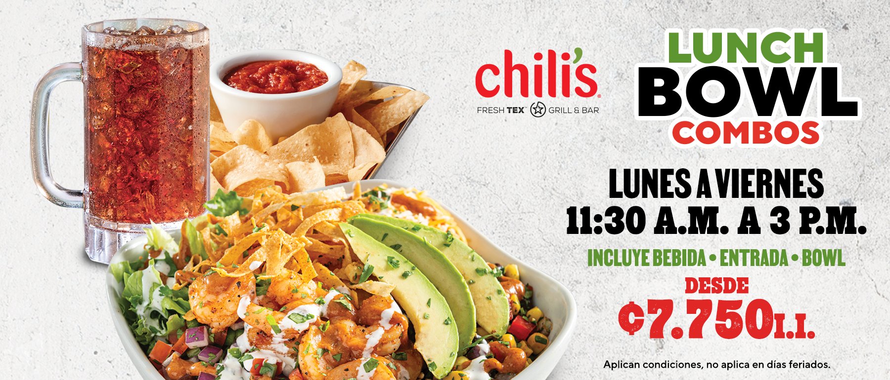 Promoción Chili's Costa Rica